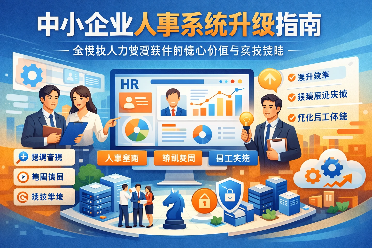 中小企业人事系统升级指南：全模块人力资源软件的核心价值与实施策略