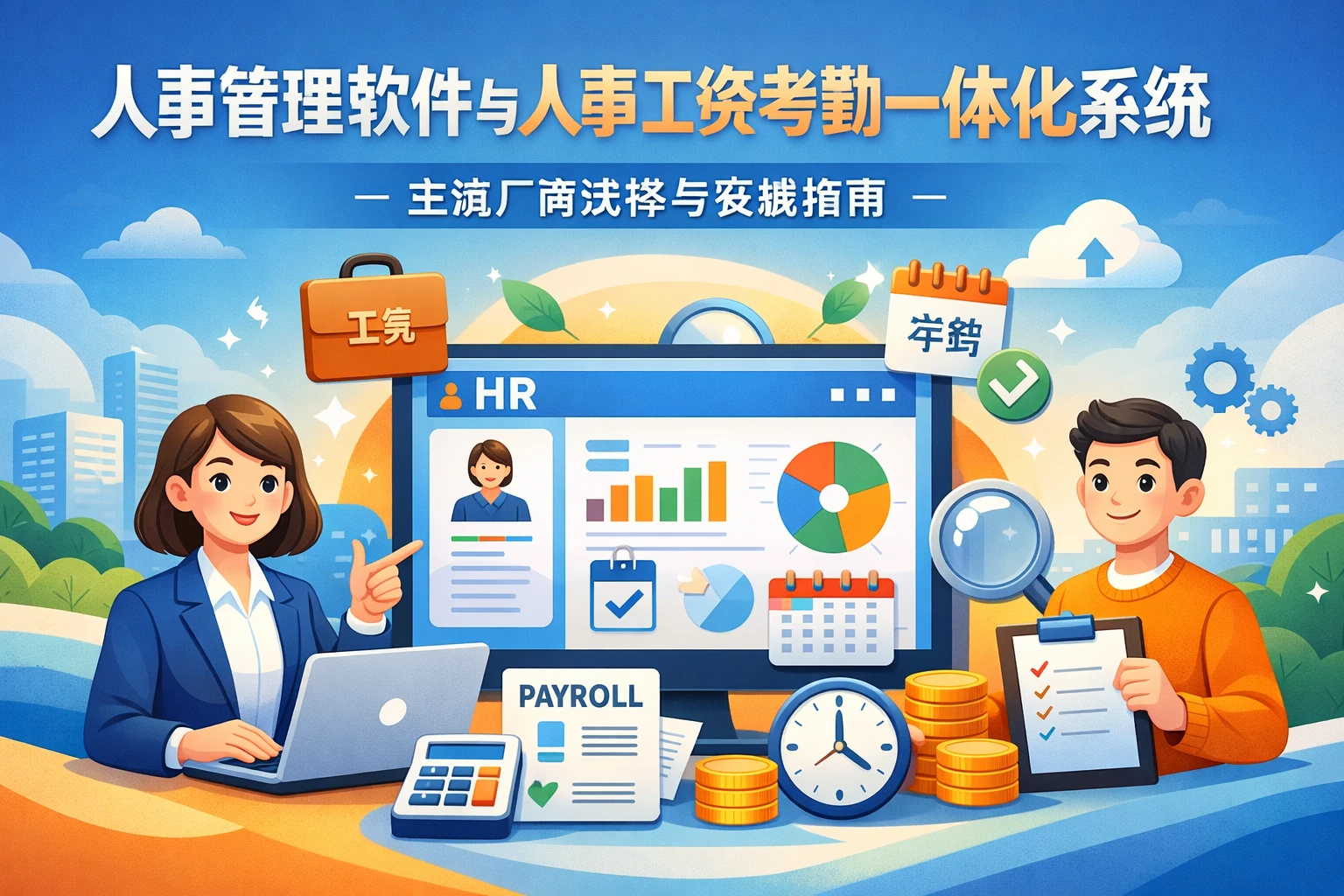 人事管理软件与人事工资考勤一体化系统：主流厂商选择与实操指南