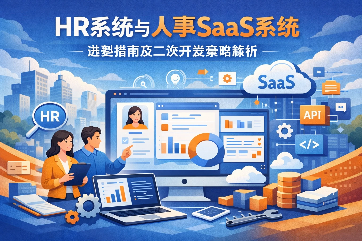 HR系统与人事SaaS系统选型指南及二次开发策略解析