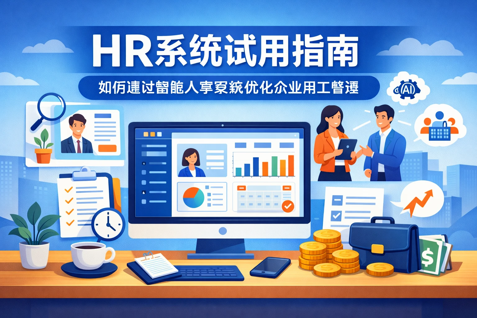 HR系统试用指南：如何通过智能人事系统优化企业用工管理