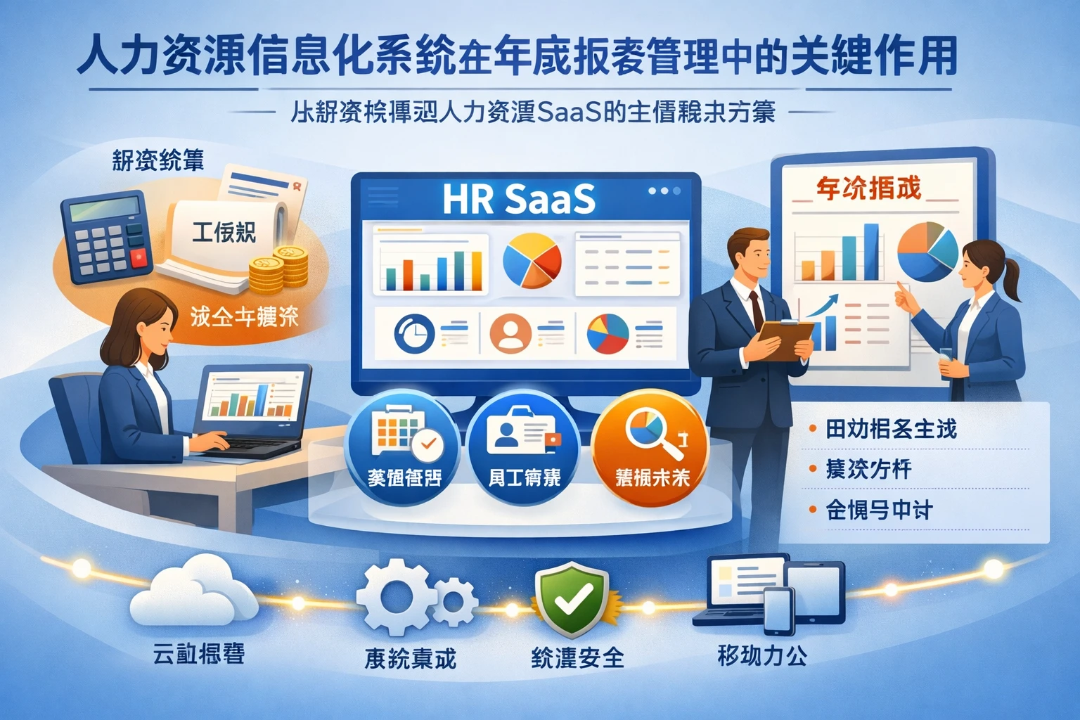 人力资源信息化系统在年底报表管理中的关键作用：从薪资核算到人力资源SaaS的全面解决方案