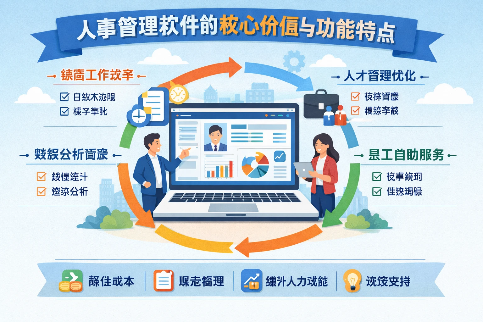 人事管理软件的核心价值与功能特点