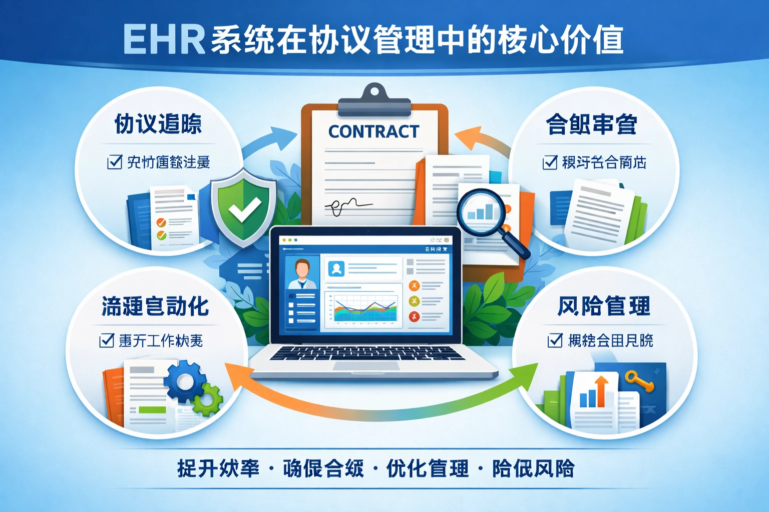 EHR系统在协议管理中的核心价值