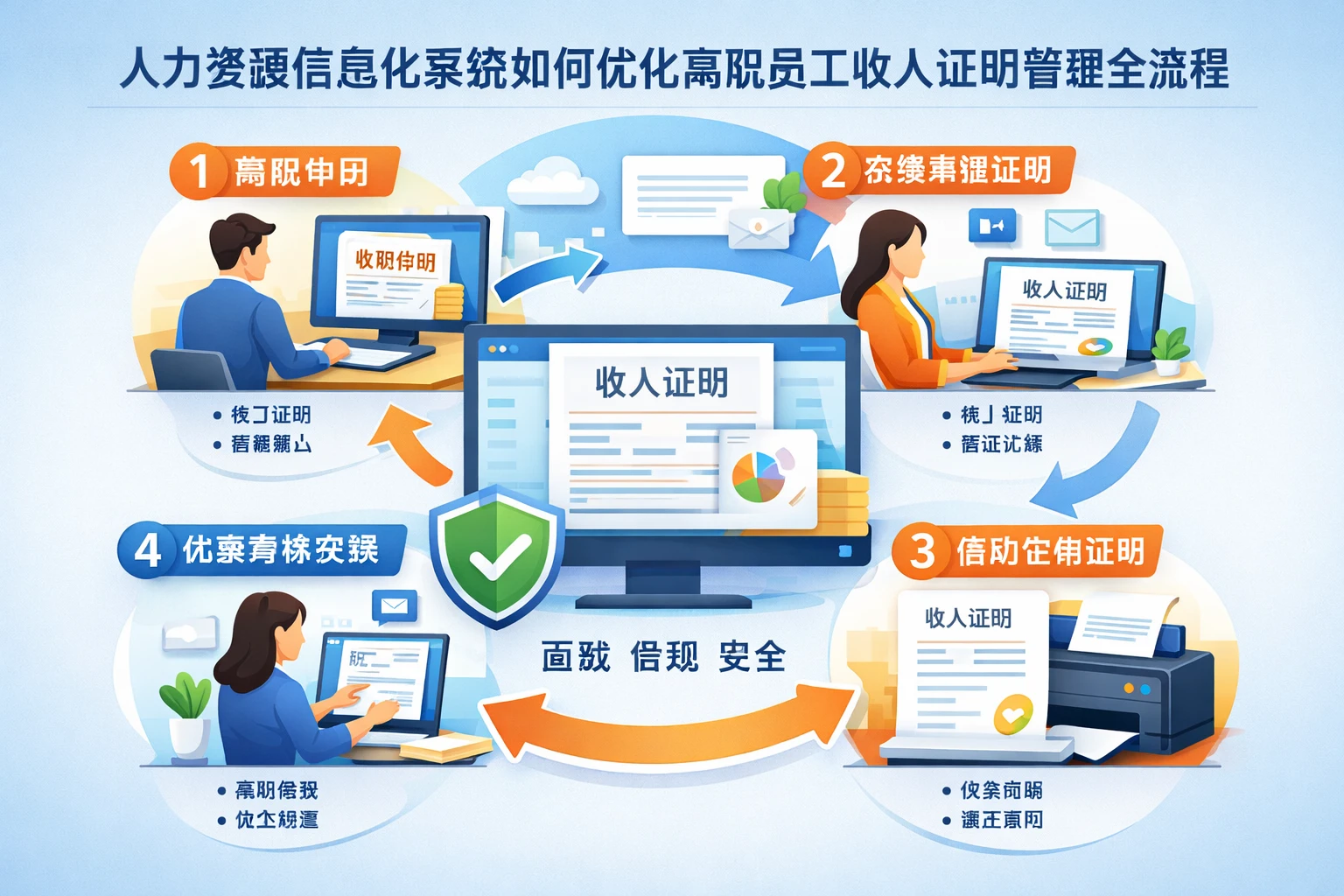 人力资源信息化系统如何优化离职员工收入证明管理全流程