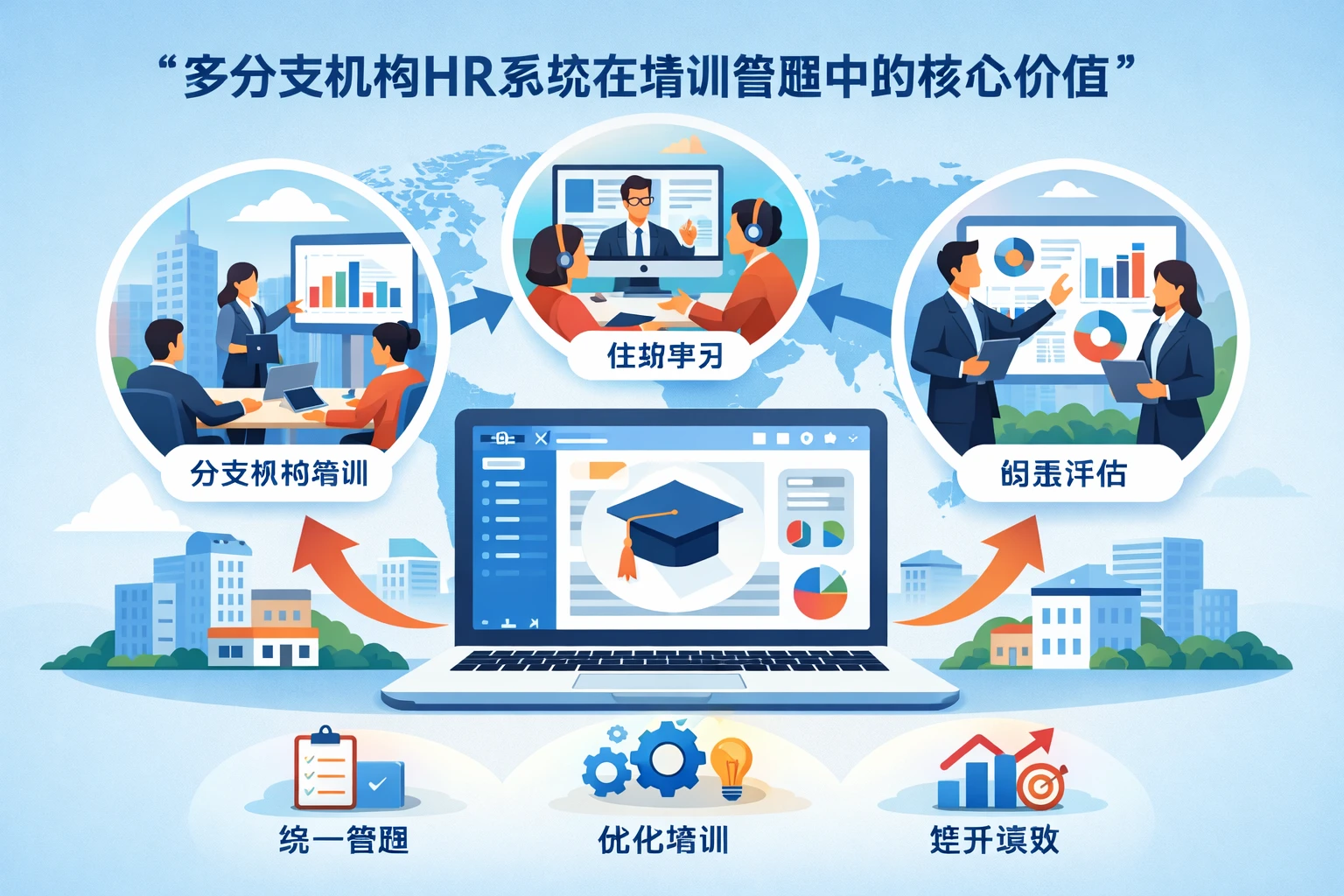 多分支机构HR系统在培训管理中的核心价值