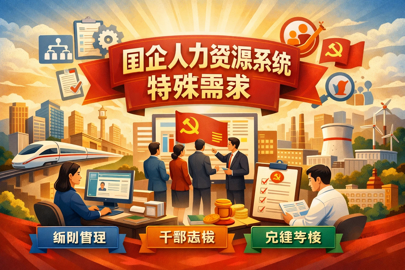 国企人力资源系统的特殊需求