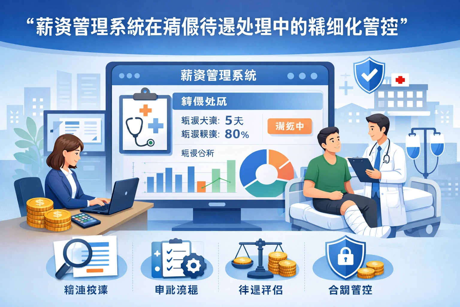 薪资管理系统在病假待遇处理中的精细化管控