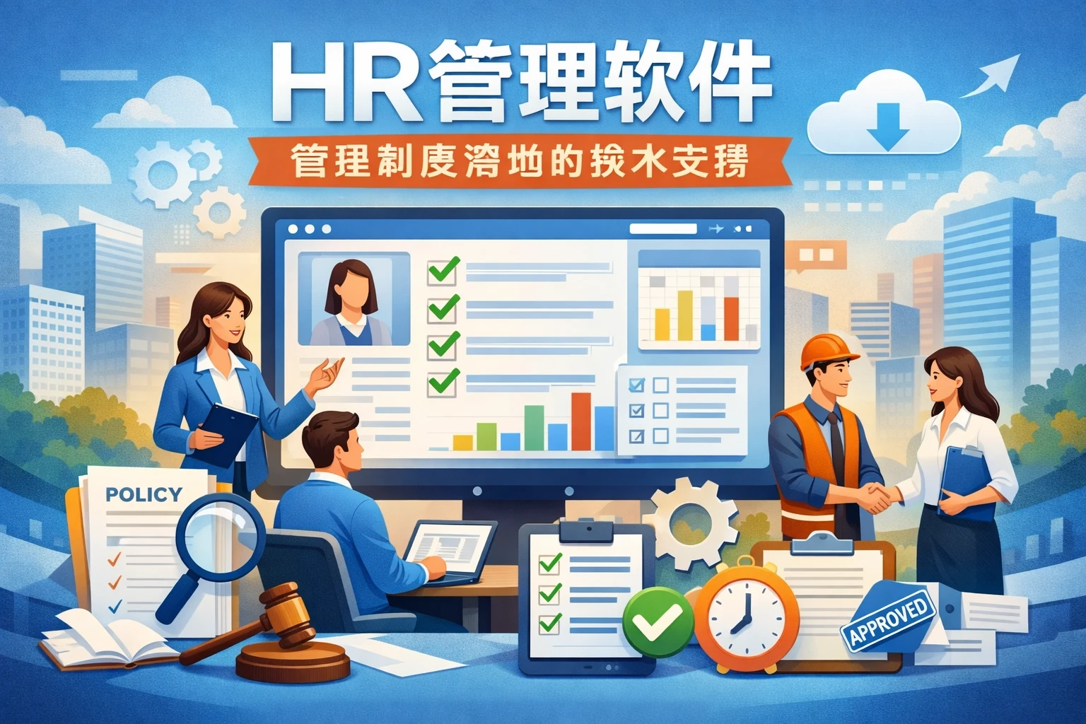 HR管理软件：管理制度落地的技术支撑