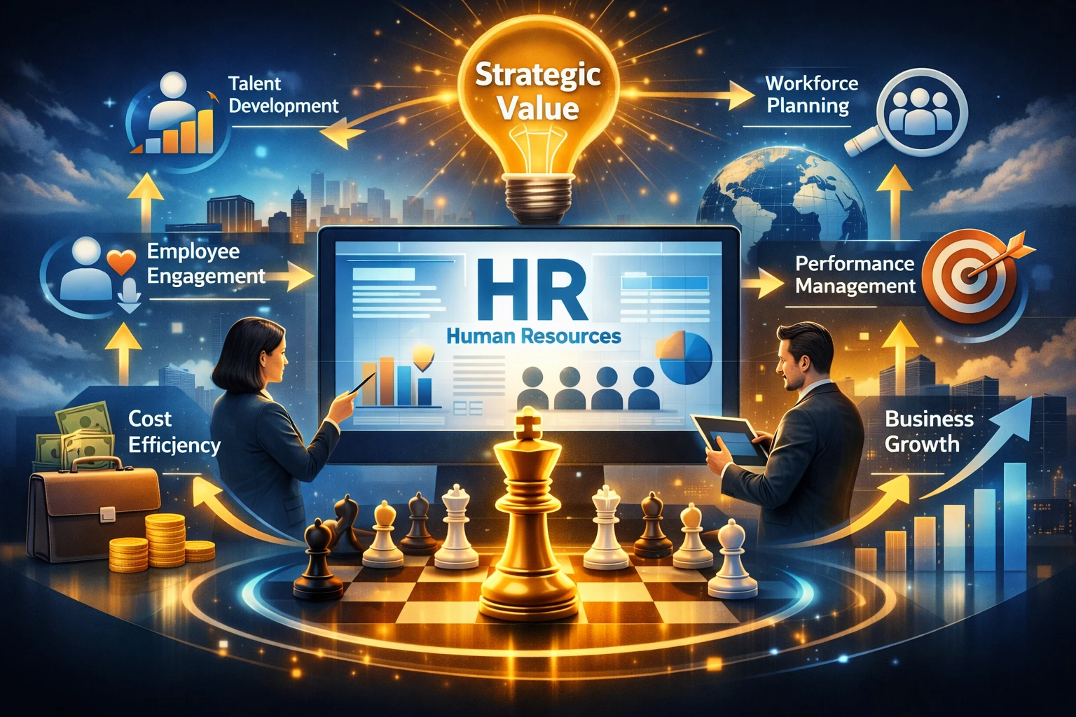人力资源系统的战略价值