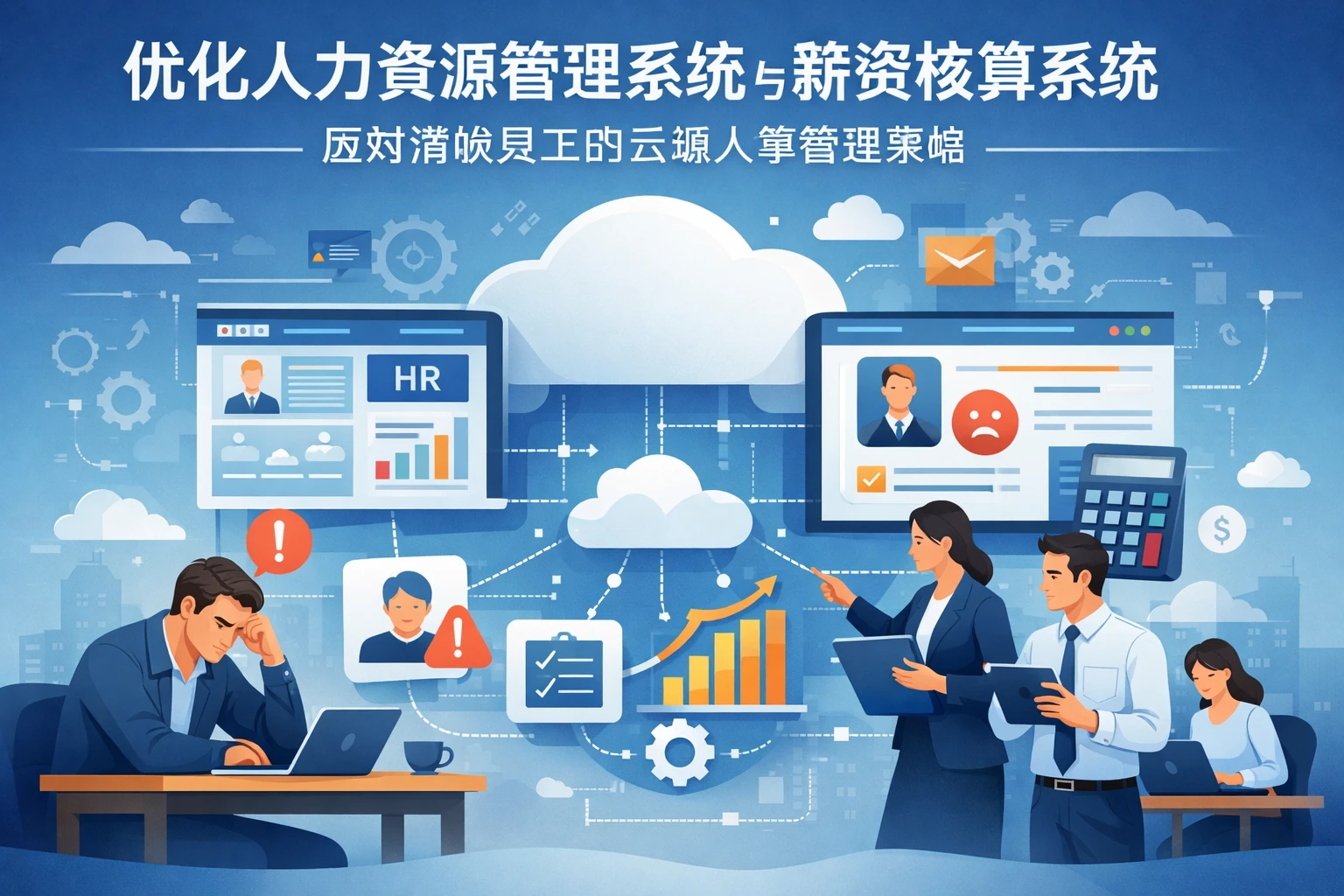 优化人力资源管理系统与薪资核算系统：应对消极员工的云端人事管理策略