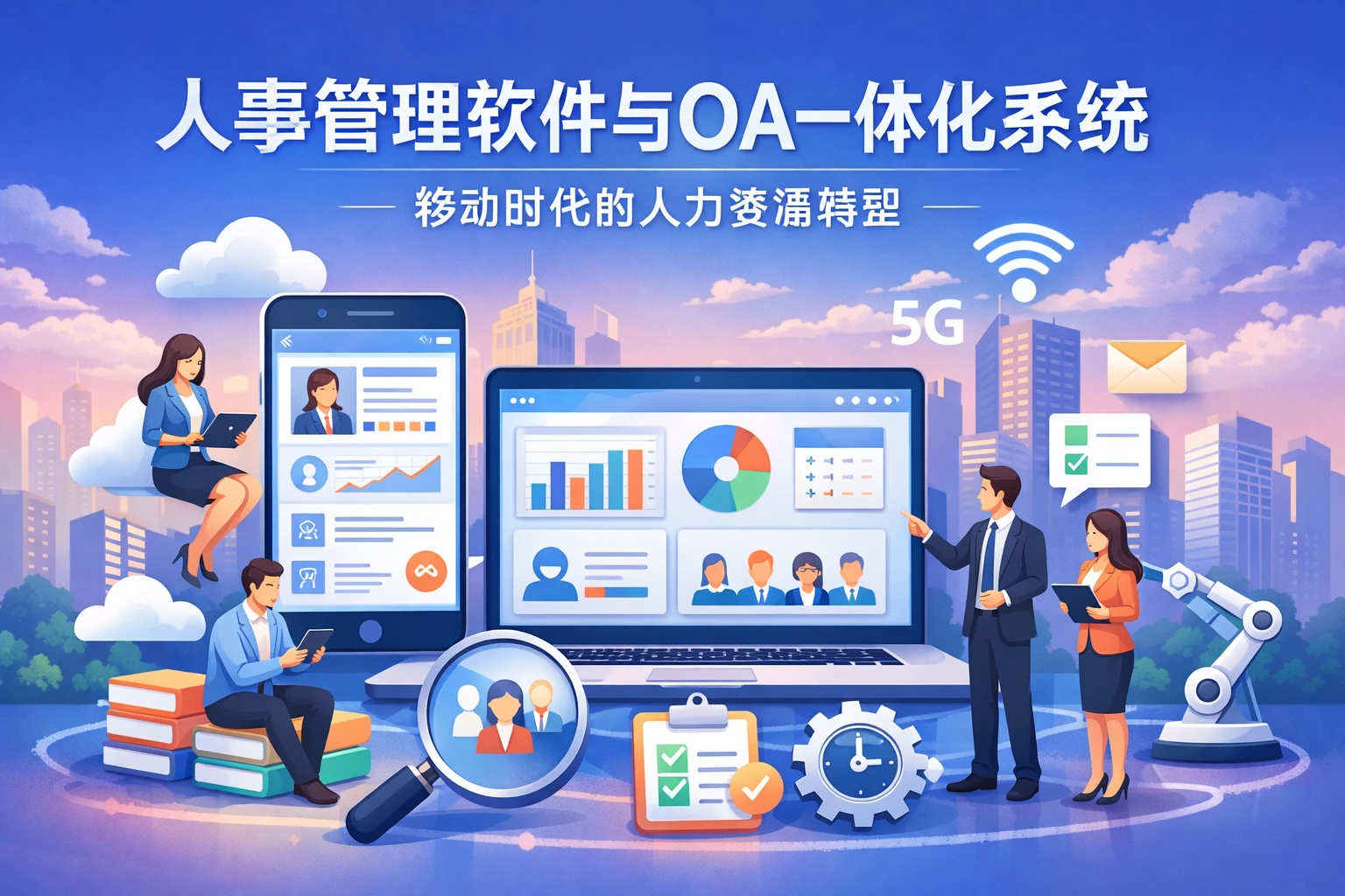 人事管理软件与OA一体化系统：移动时代的人力资源转型
