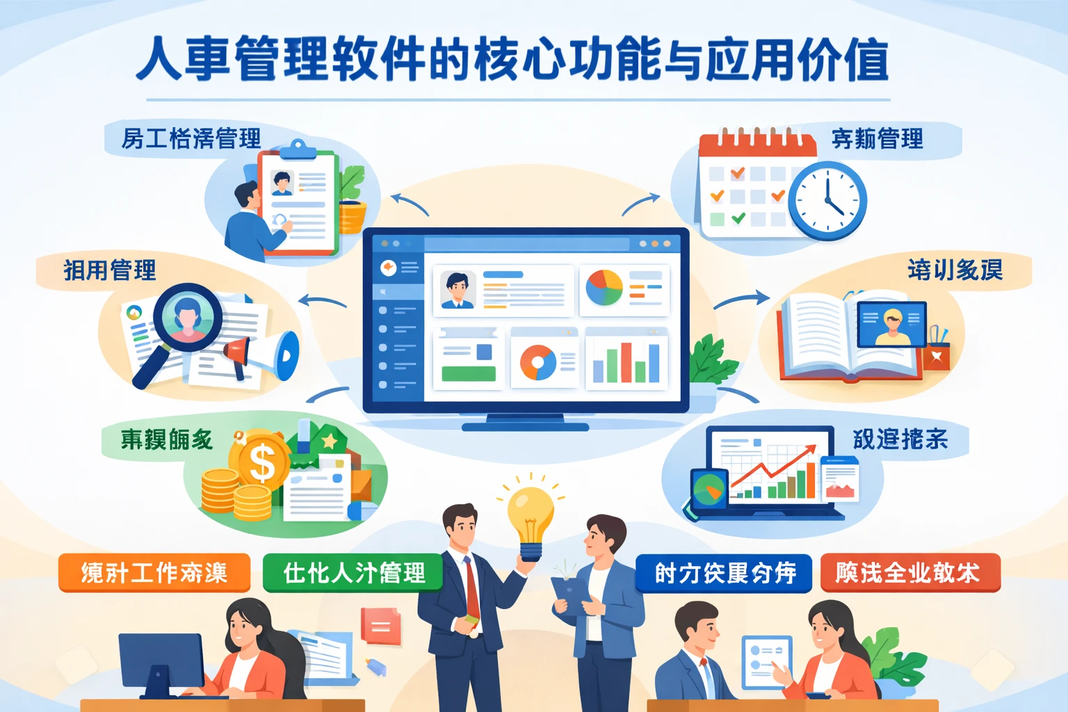 人事管理软件的核心功能与应用价值