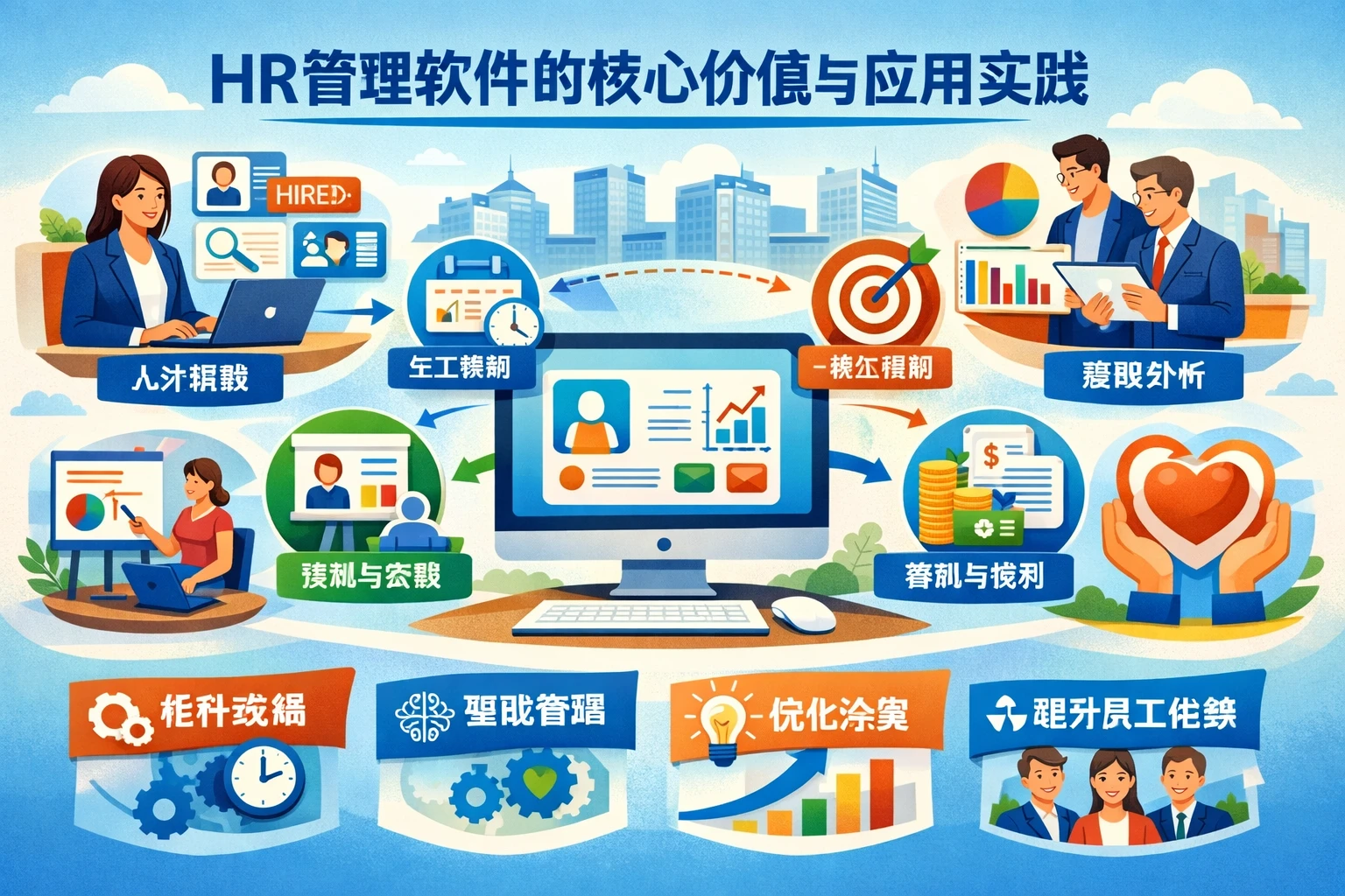 HR管理软件的核心价值与应用实践