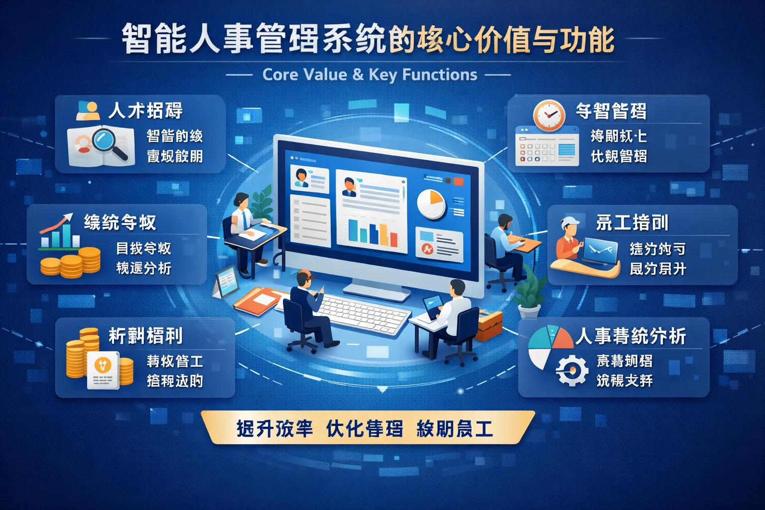 智能人事管理系统的核心价值与功能