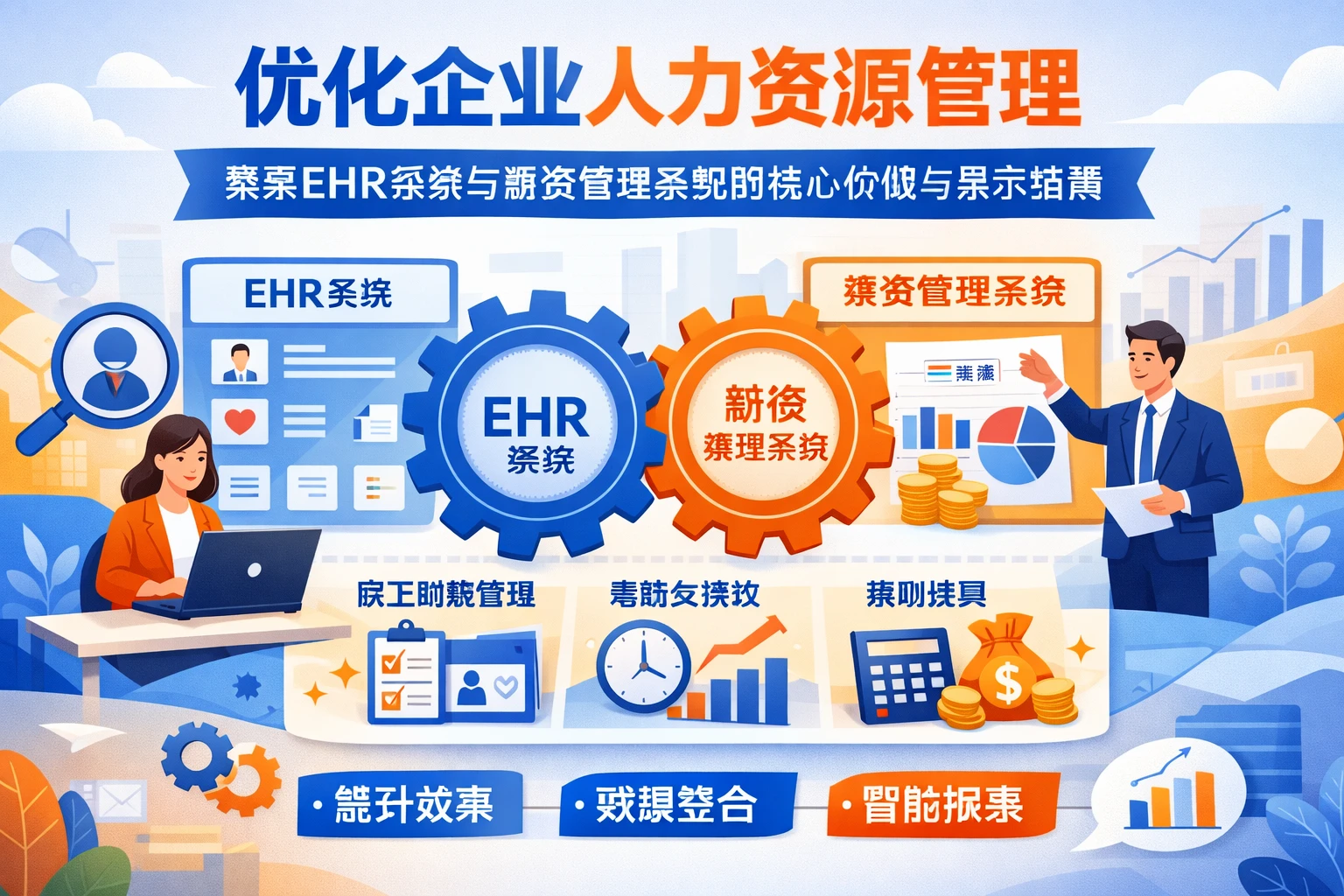 优化企业人力资源管理：探索EHR系统与薪资管理系统的核心价值与演示指南