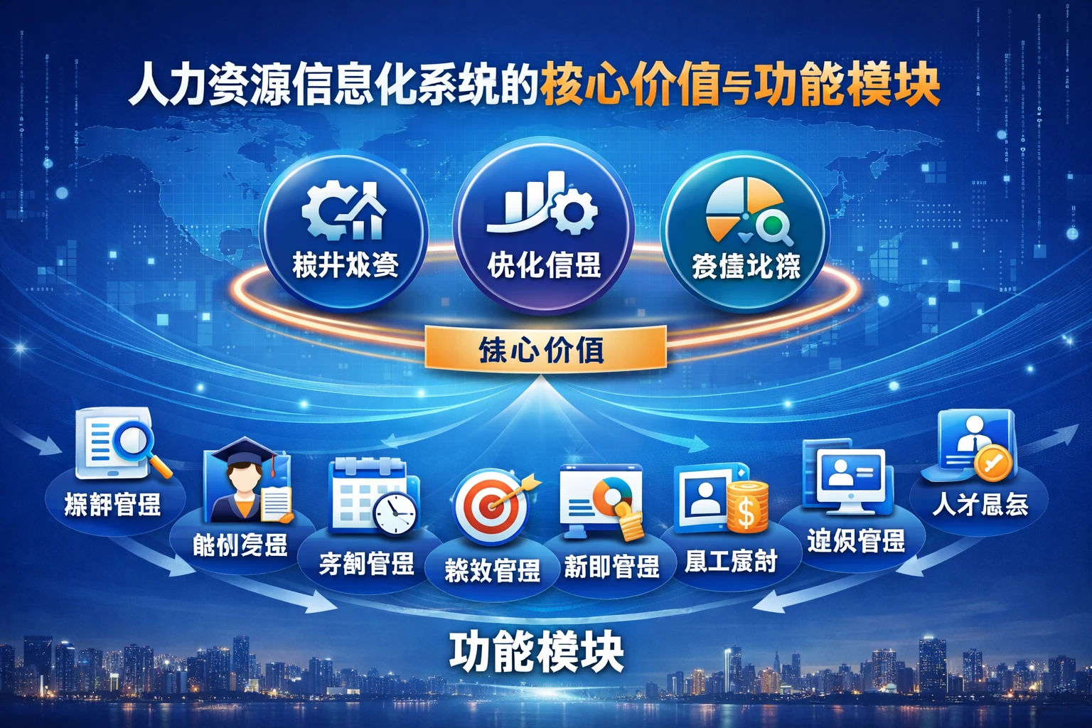 人力资源信息化系统的核心价值与功能模块