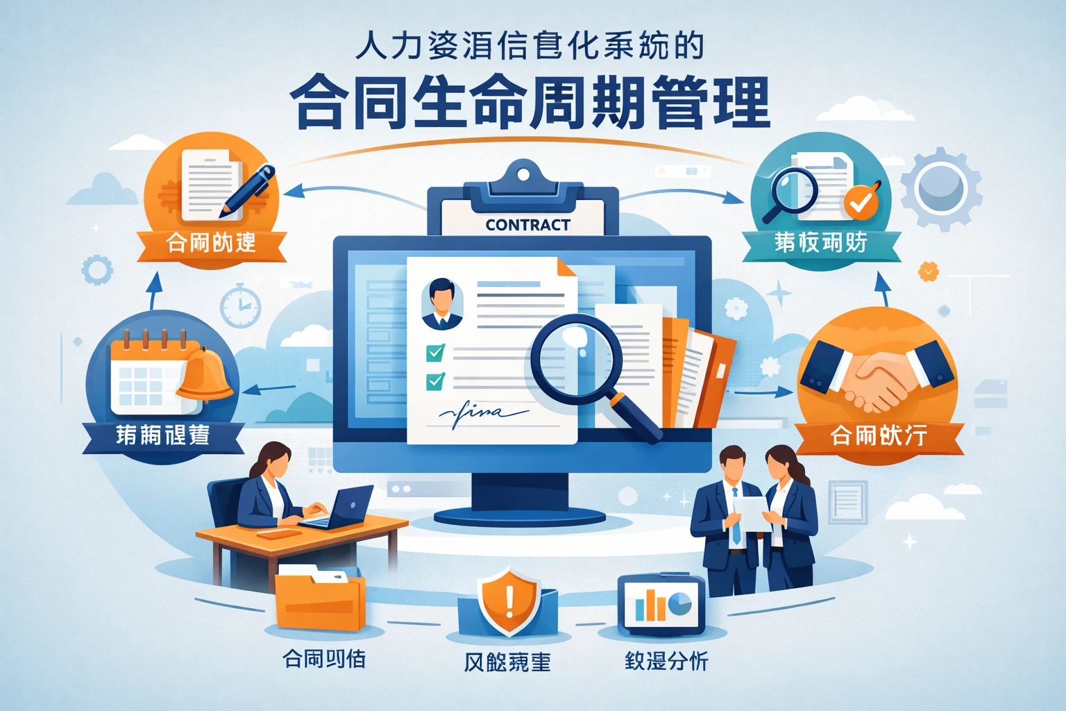 人力资源信息化系统的合同生命周期管理