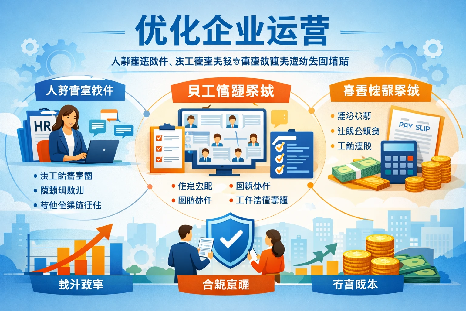 优化企业运营：人事管理软件、员工管理系统与薪资核算系统的全面指南