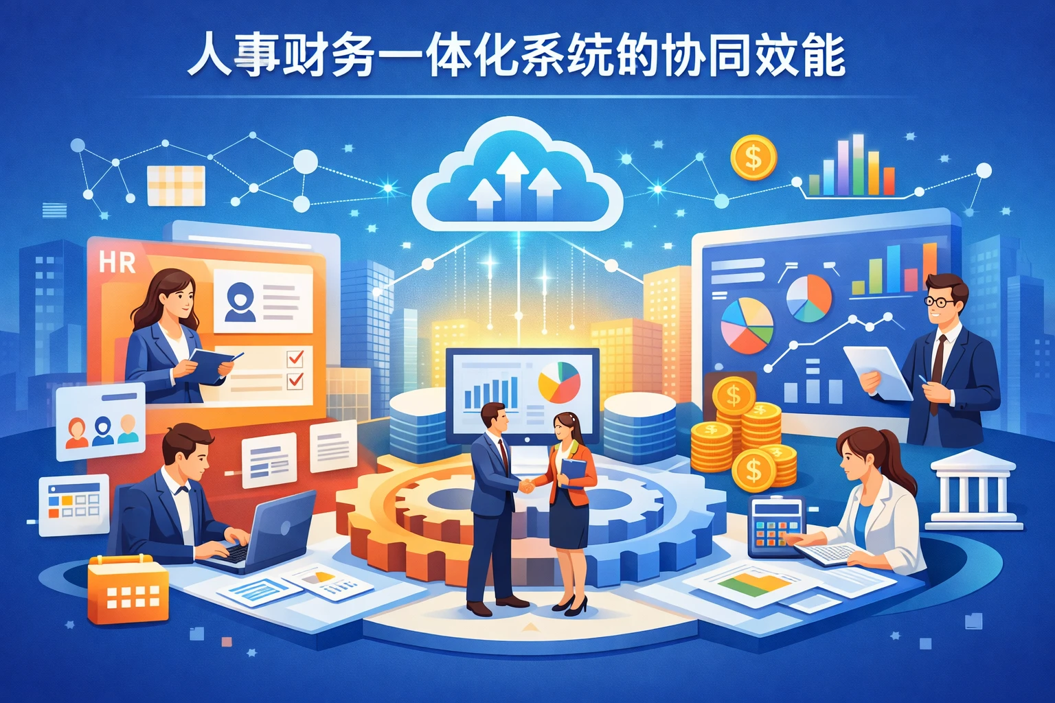 人事财务一体化系统的协同效能