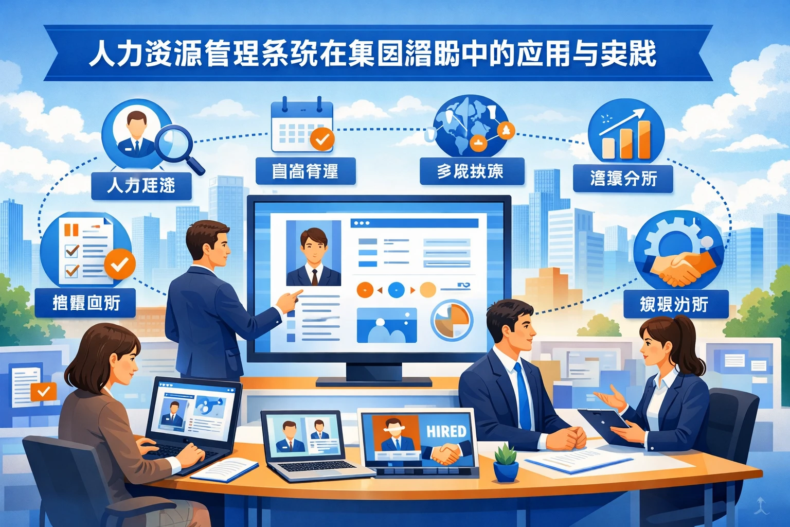 人力资源管理系统在集团招聘中的应用与实践