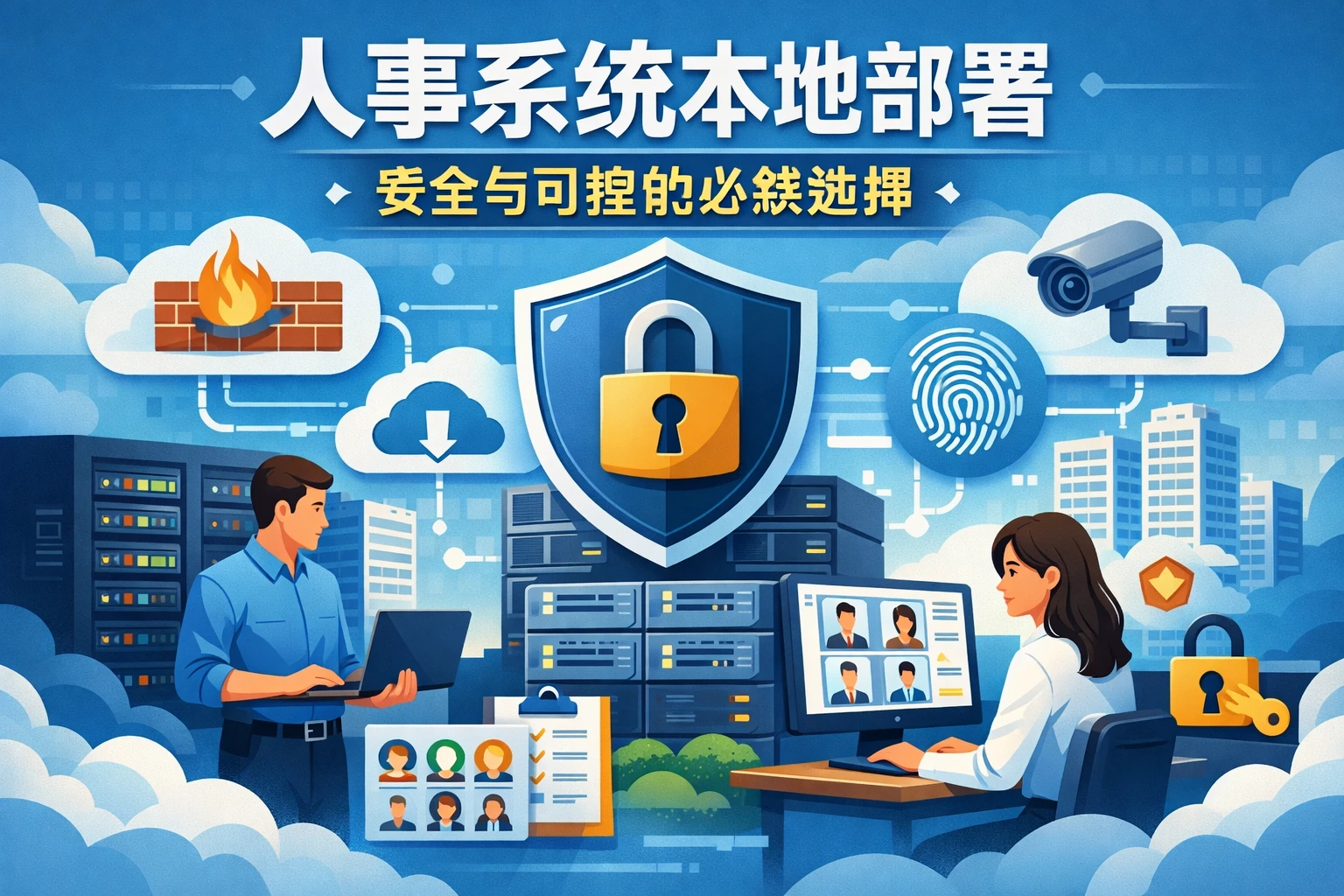 人事系统本地部署：安全与可控的必然选择