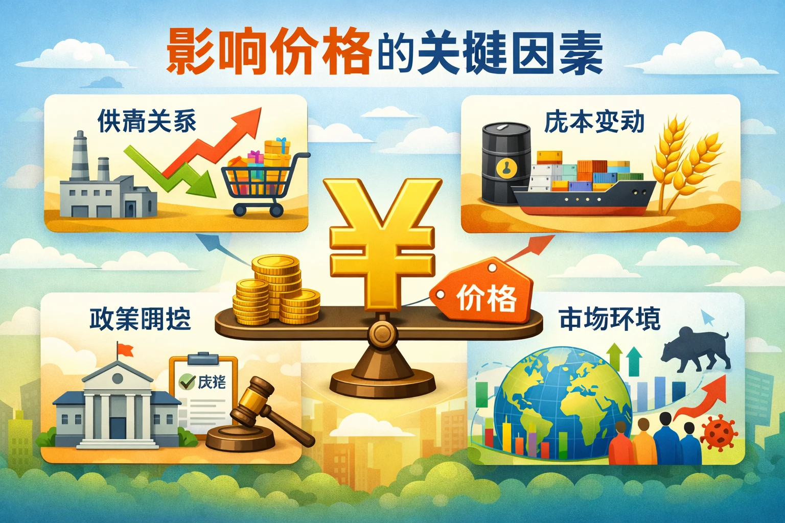 影响价格的关键因素