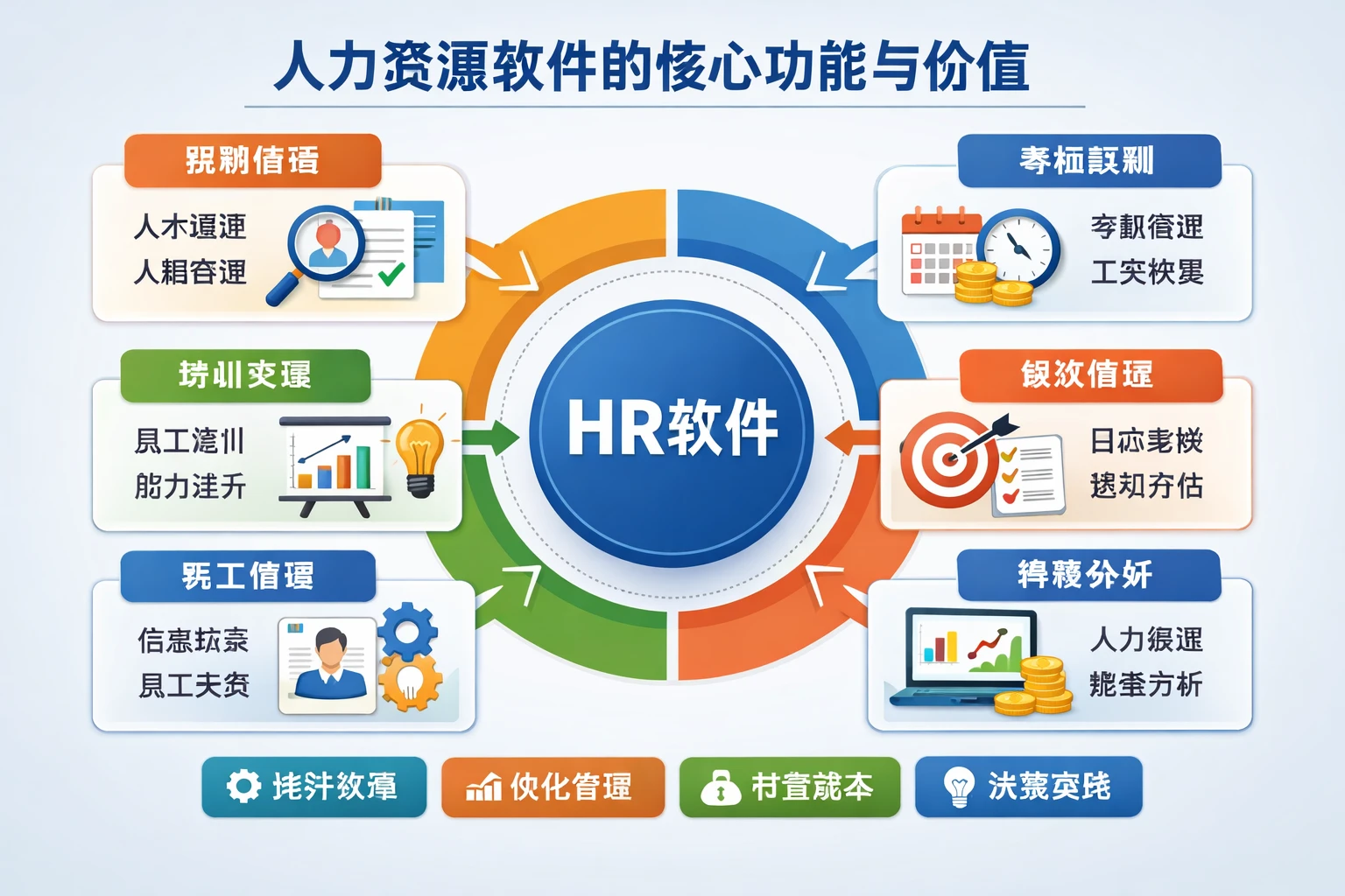 人力资源软件的核心功能与价值