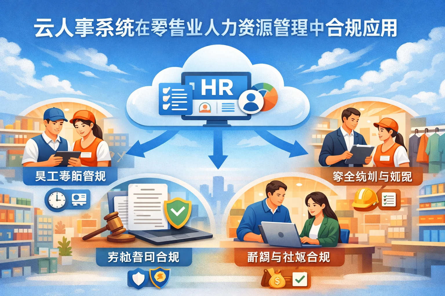 云人事系统在零售业人力资源管理中的合规应用