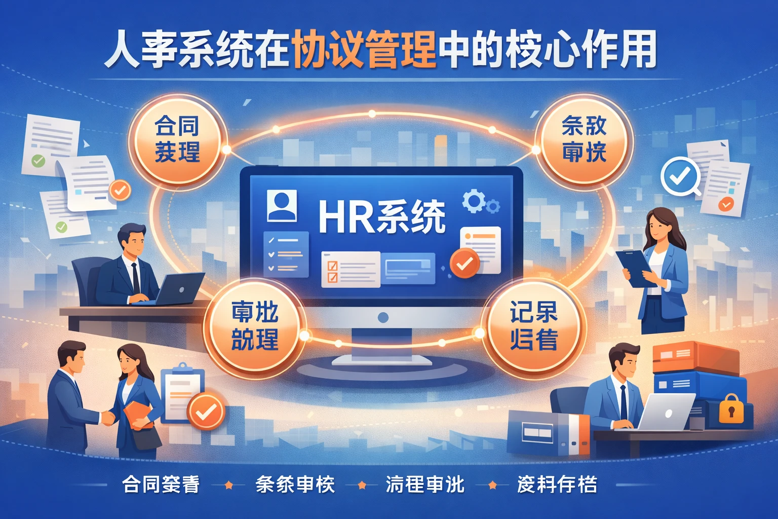 人事系统在协议管理中的核心作用