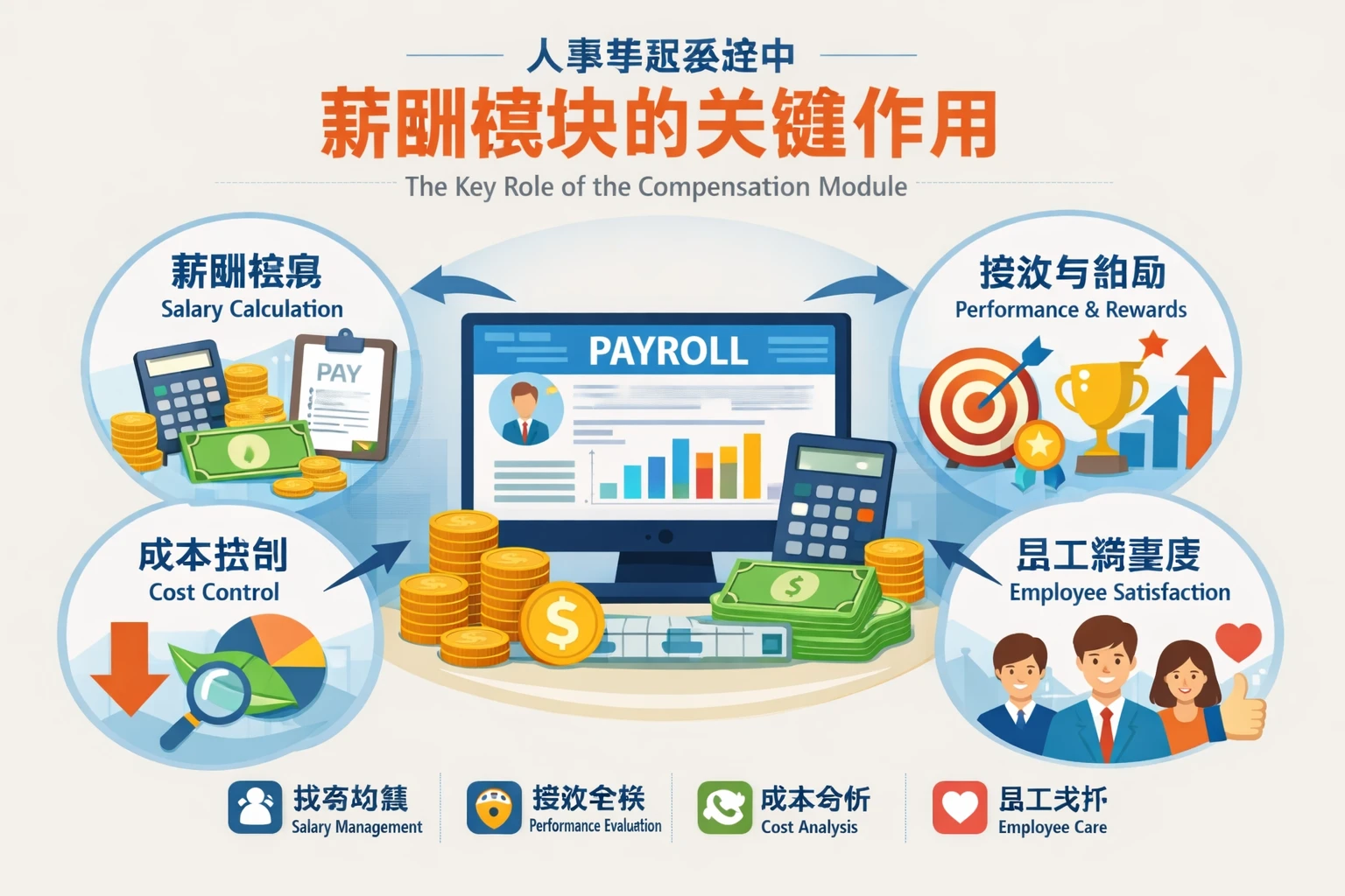 人事管理系统中薪酬模块的关键作用
