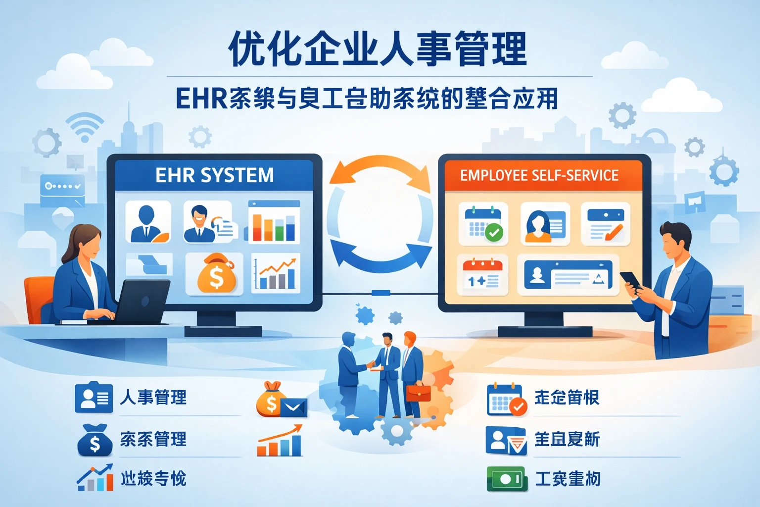 优化企业人事管理:EHR系统与员工自助系统的整合应用
