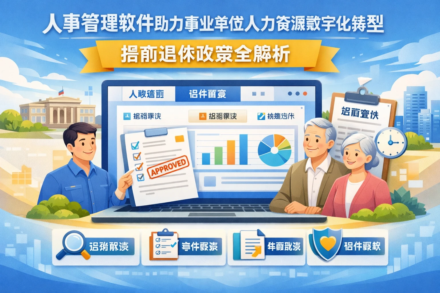 人事管理软件助力事业单位人力资源数字化转型：提前退休政策全解析