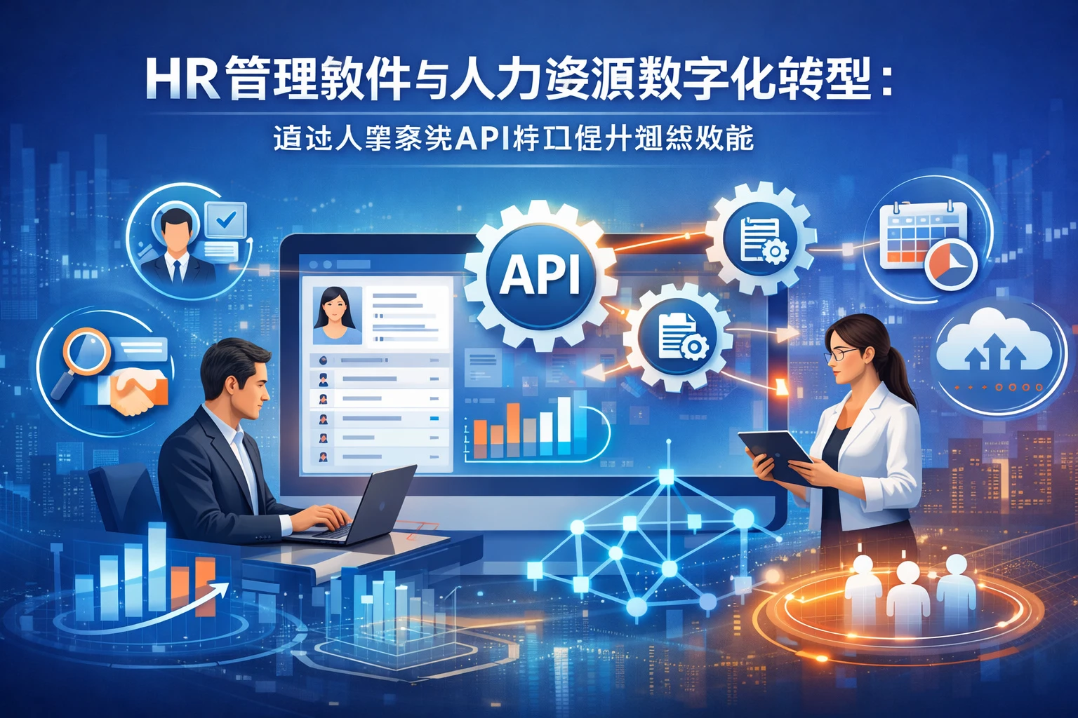 HR管理软件与人力资源数字化转型：通过人事系统API接口提升组织效能