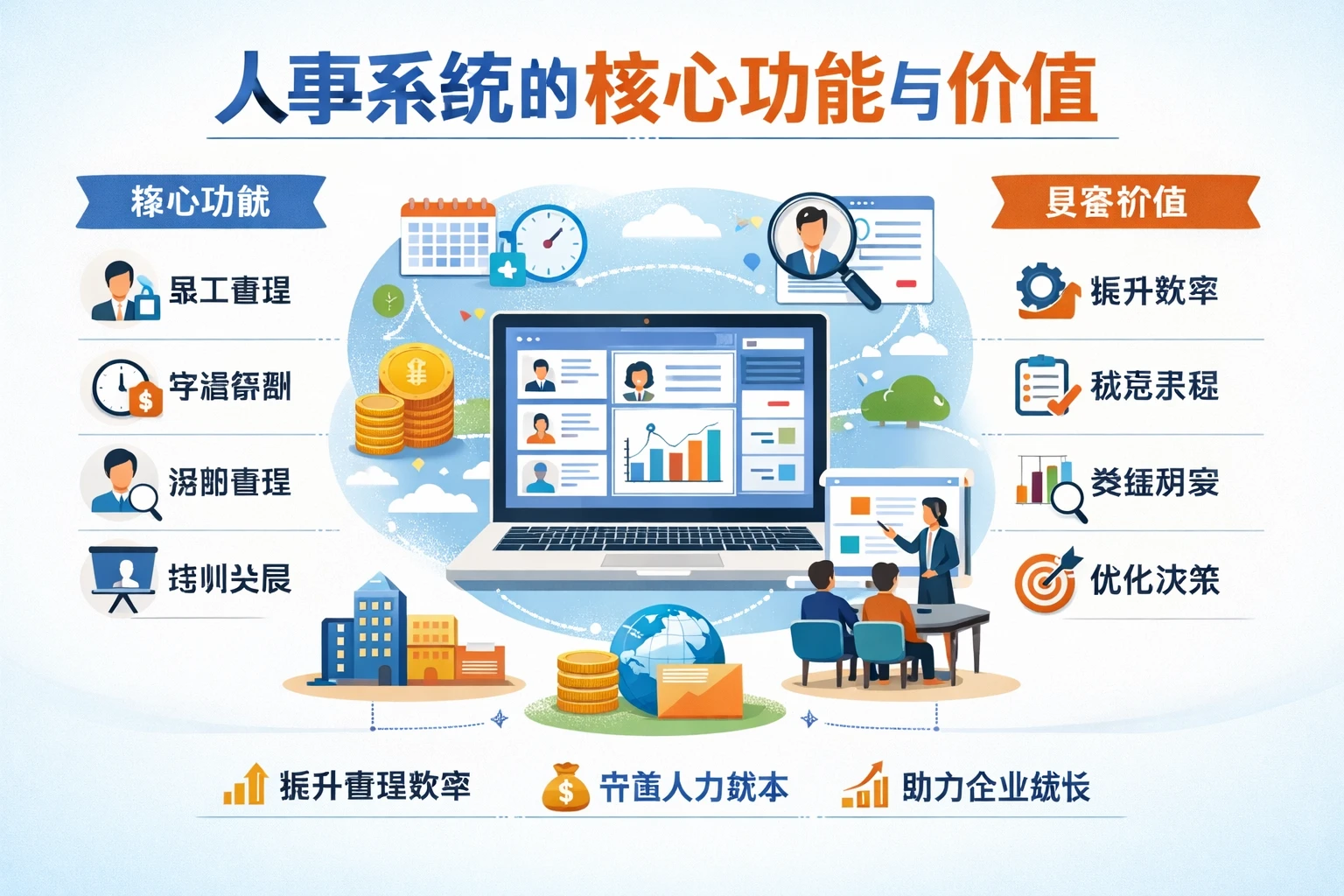 人事系统的核心功能与价值