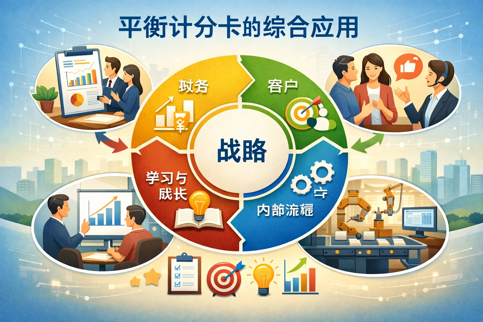 平衡计分卡的综合应用