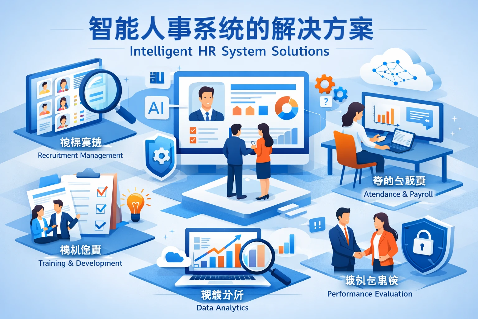 智能人事系统的解决方案