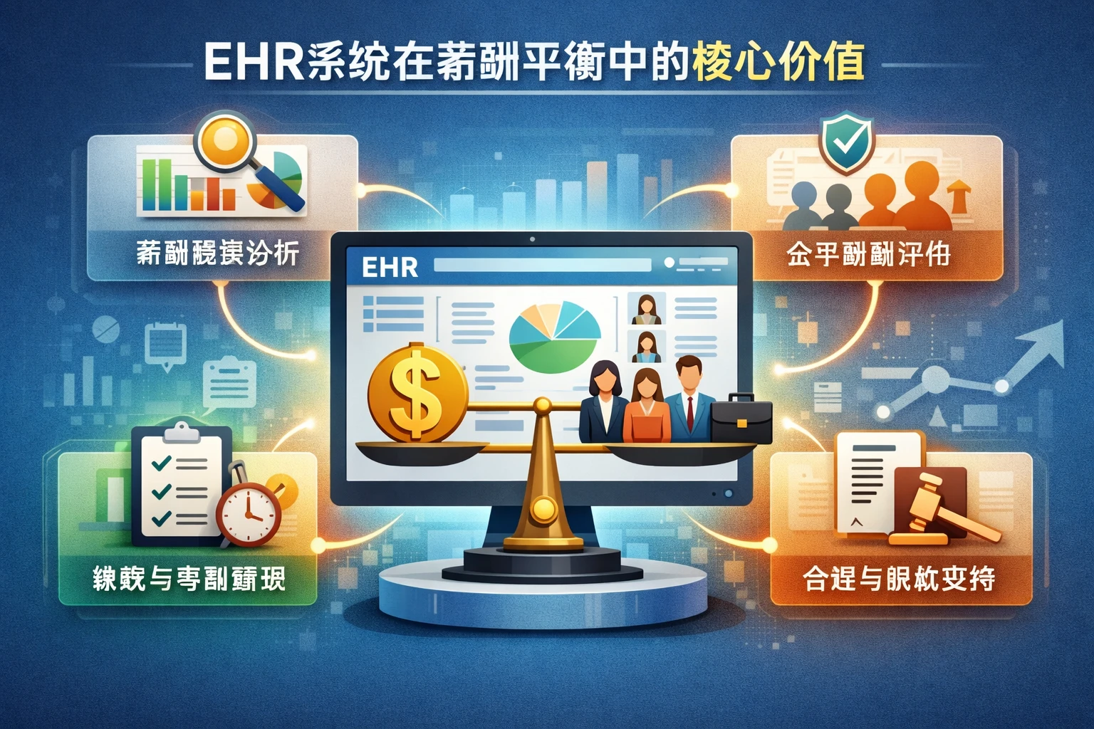 ehr系统在薪酬平衡中的核心价值