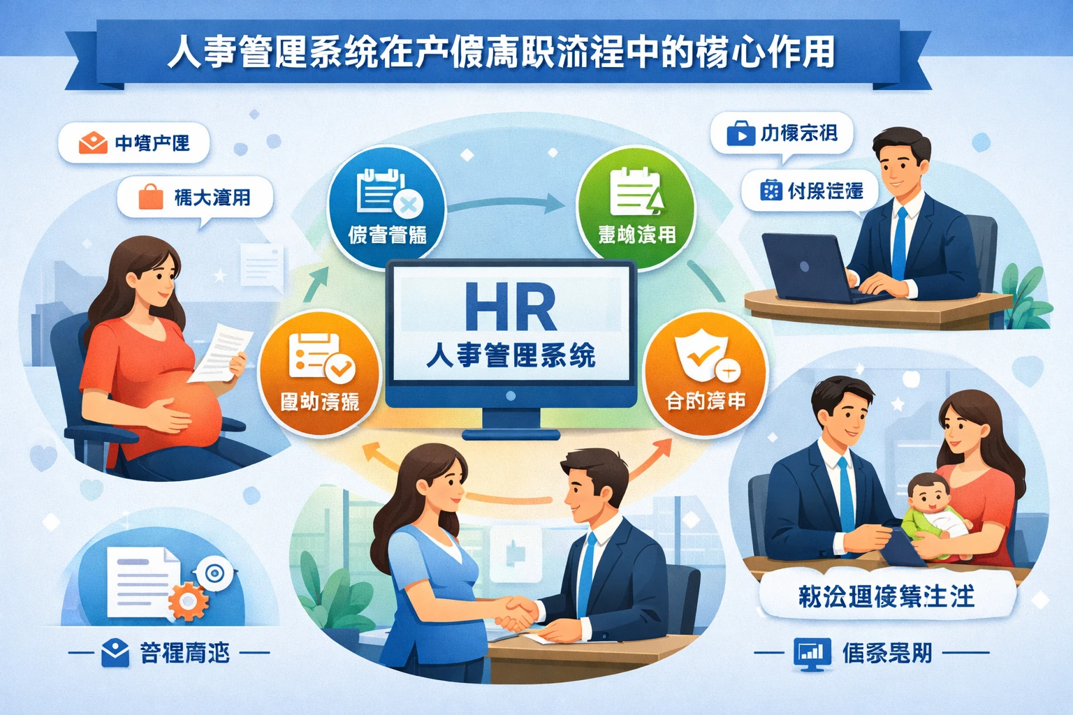 人事管理系统在产假离职流程中的核心作用