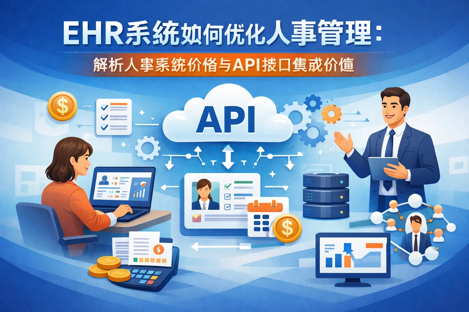 EHR系统如何优化人事管理：解析人事系统价格与API接口集成价值