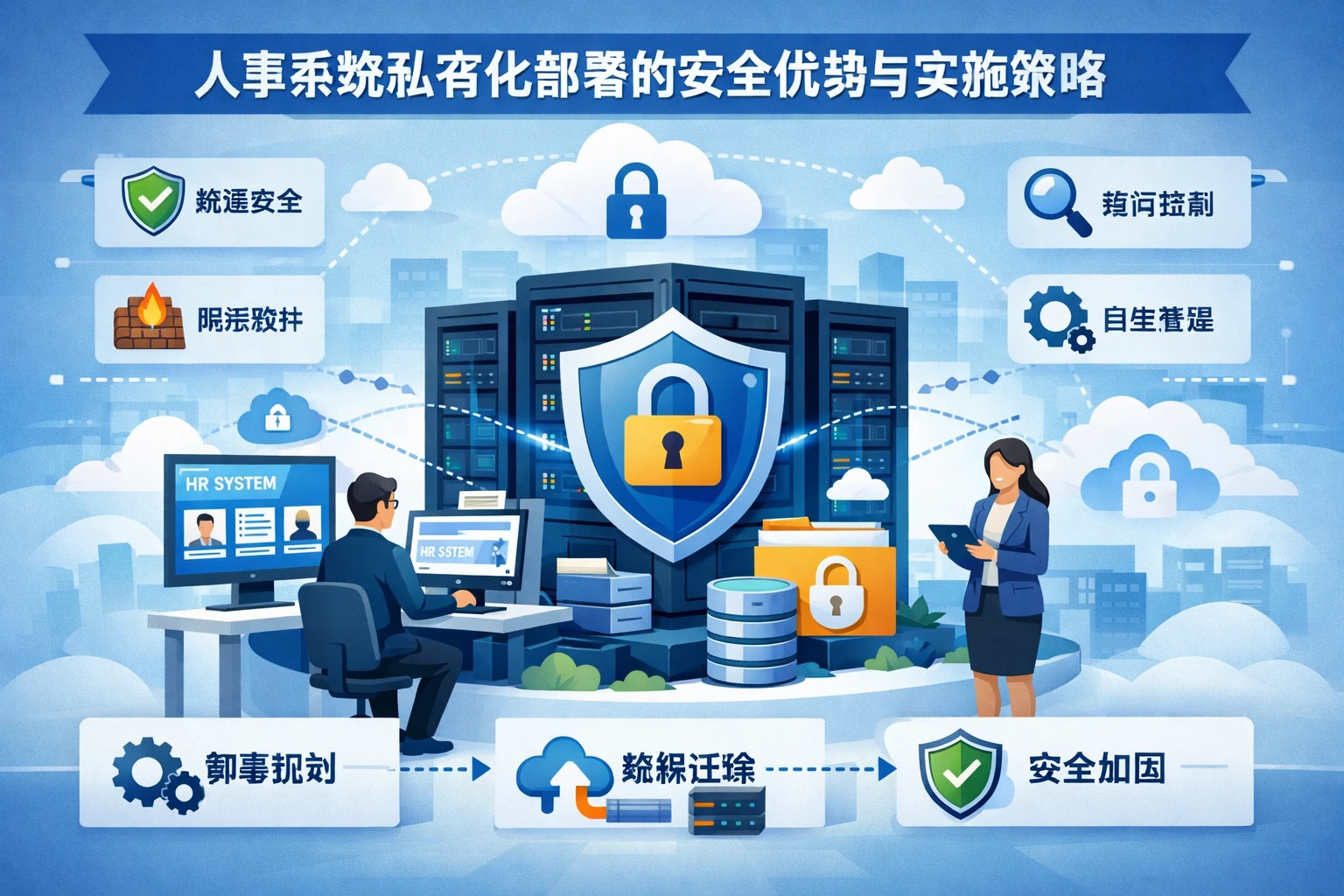 人事系统私有化部署的安全优势与实施策略