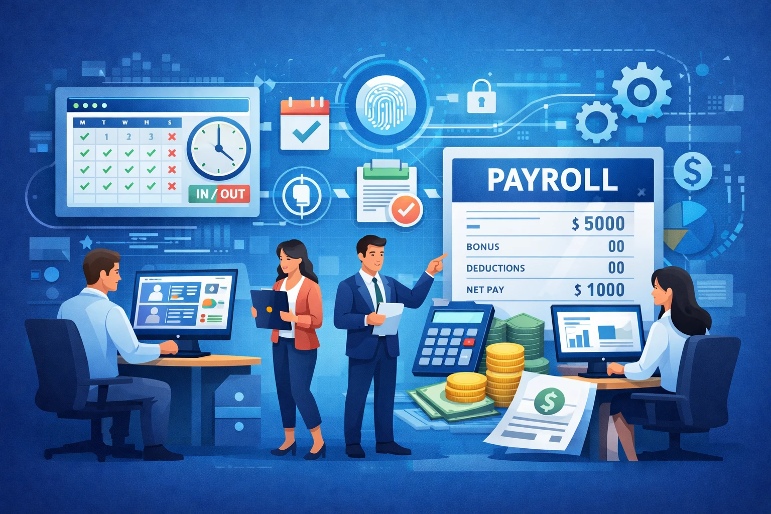 人力资源软件与数字化人事系统如何优化考勤系统及薪酬管理