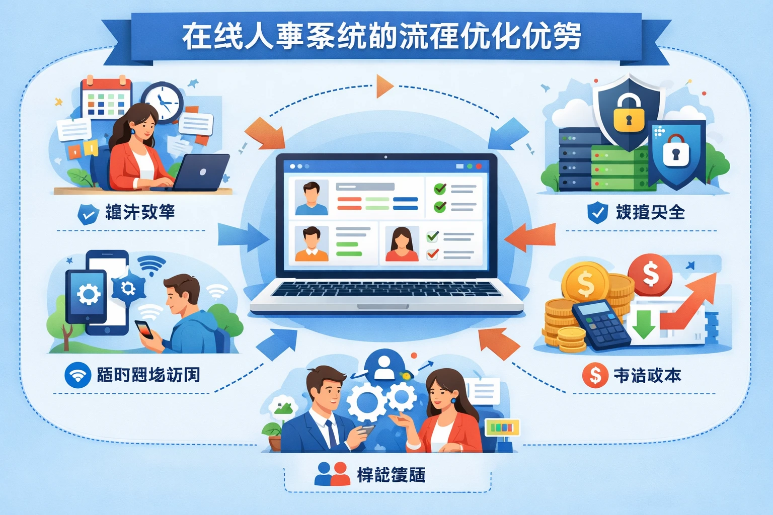 在线人事系统的流程优化优势