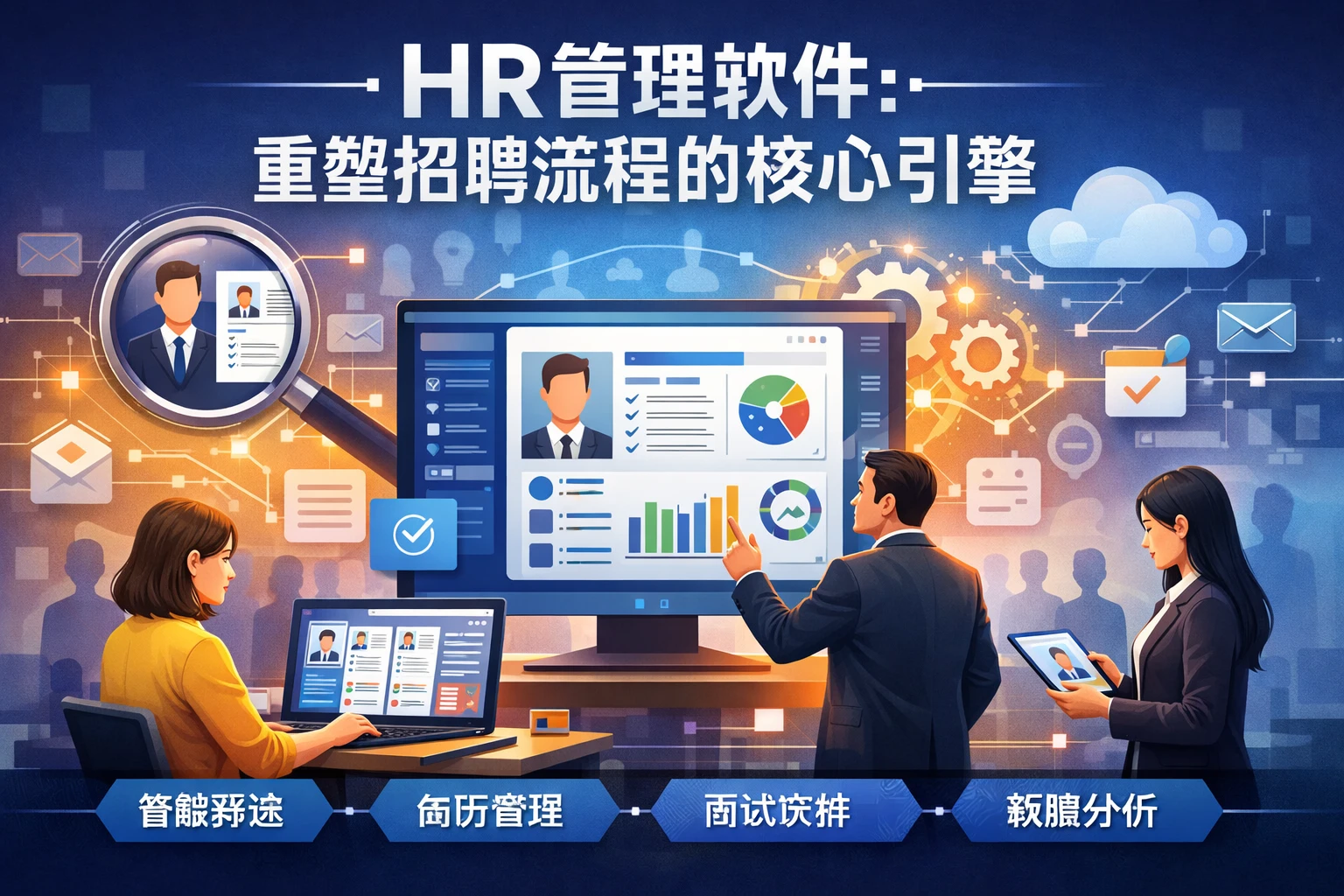 HR管理软件:重塑招聘流程的核心引擎