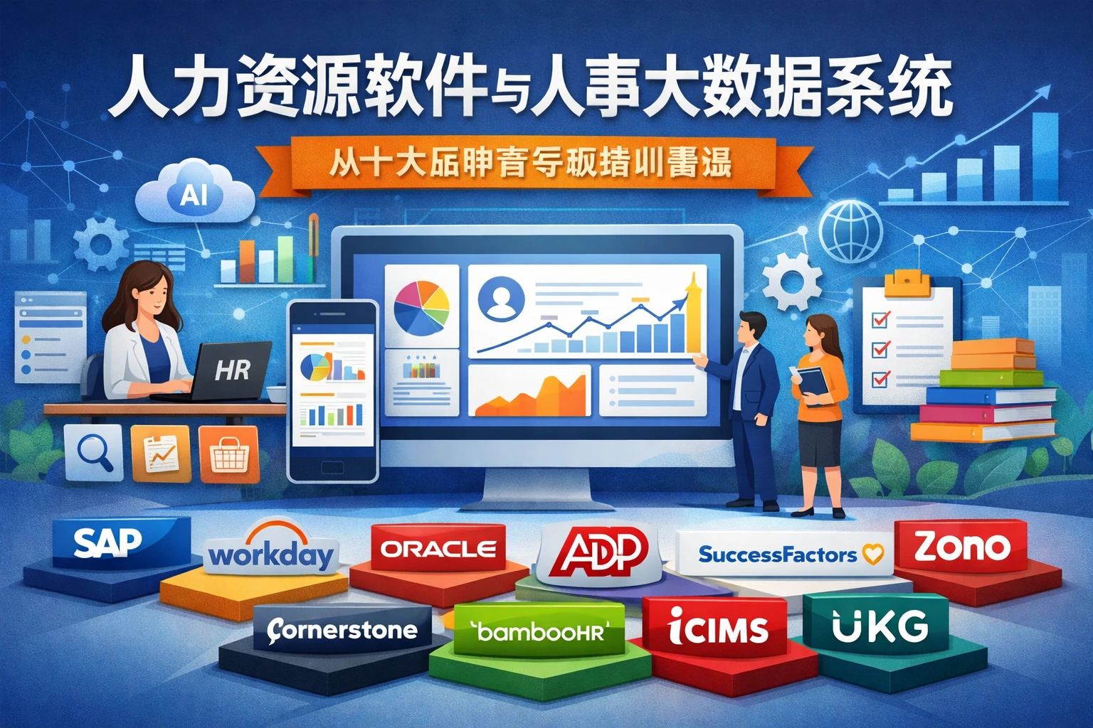 人力资源软件与人事大数据系统:从十大品牌看专项培训管理