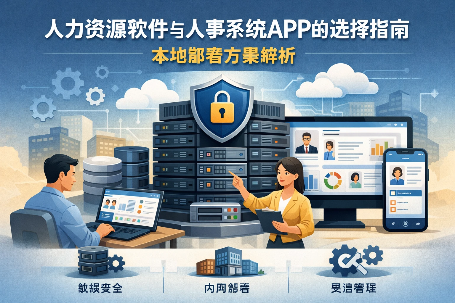 人力资源软件与人事系统APP的选择指南：本地部署方案解析