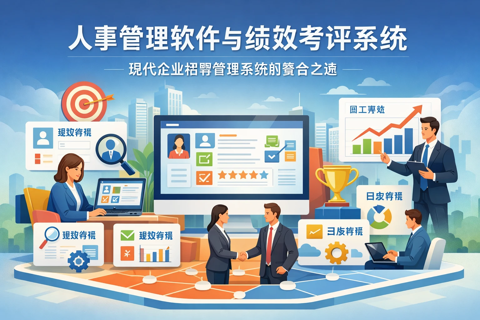 人事管理软件与绩效考评系统：现代企业招聘管理系统的整合之道