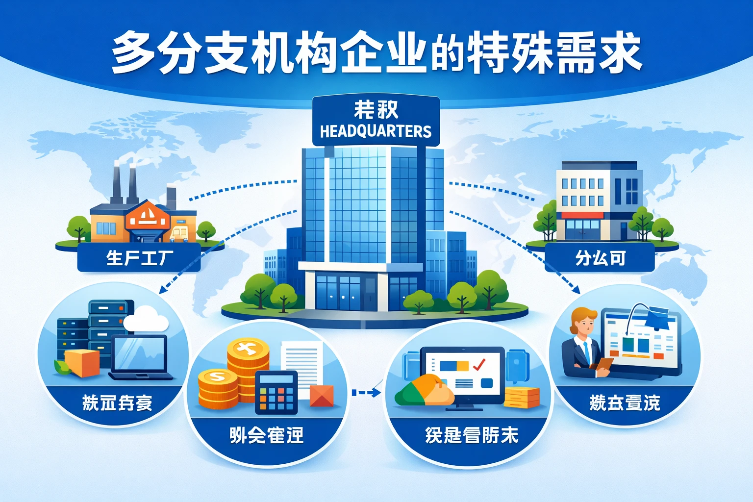多分支机构企业的特殊需求