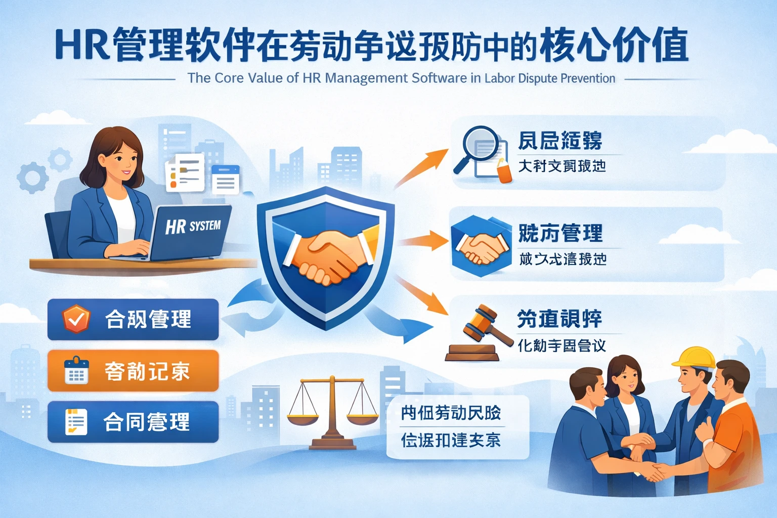 HR管理软件在劳动争议预防中的核心价值