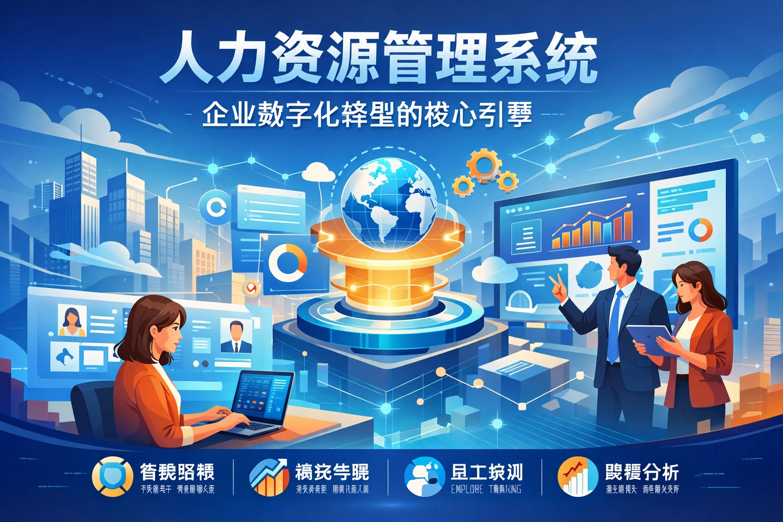 人力资源管理系统：企业数字化转型的核心引擎