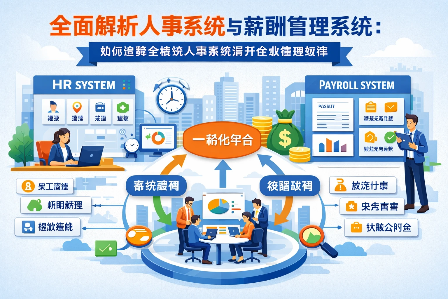 全面解析人事系统与薪酬管理系统：如何选择全模块人事系统提升企业管理效率